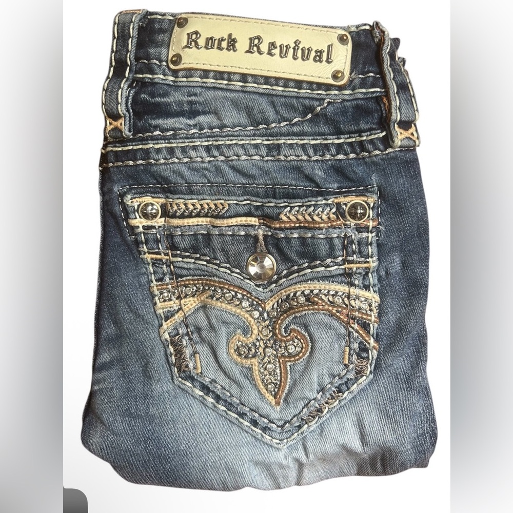 Rock Revival Jeans Size 23/31 Skinny Worn Once